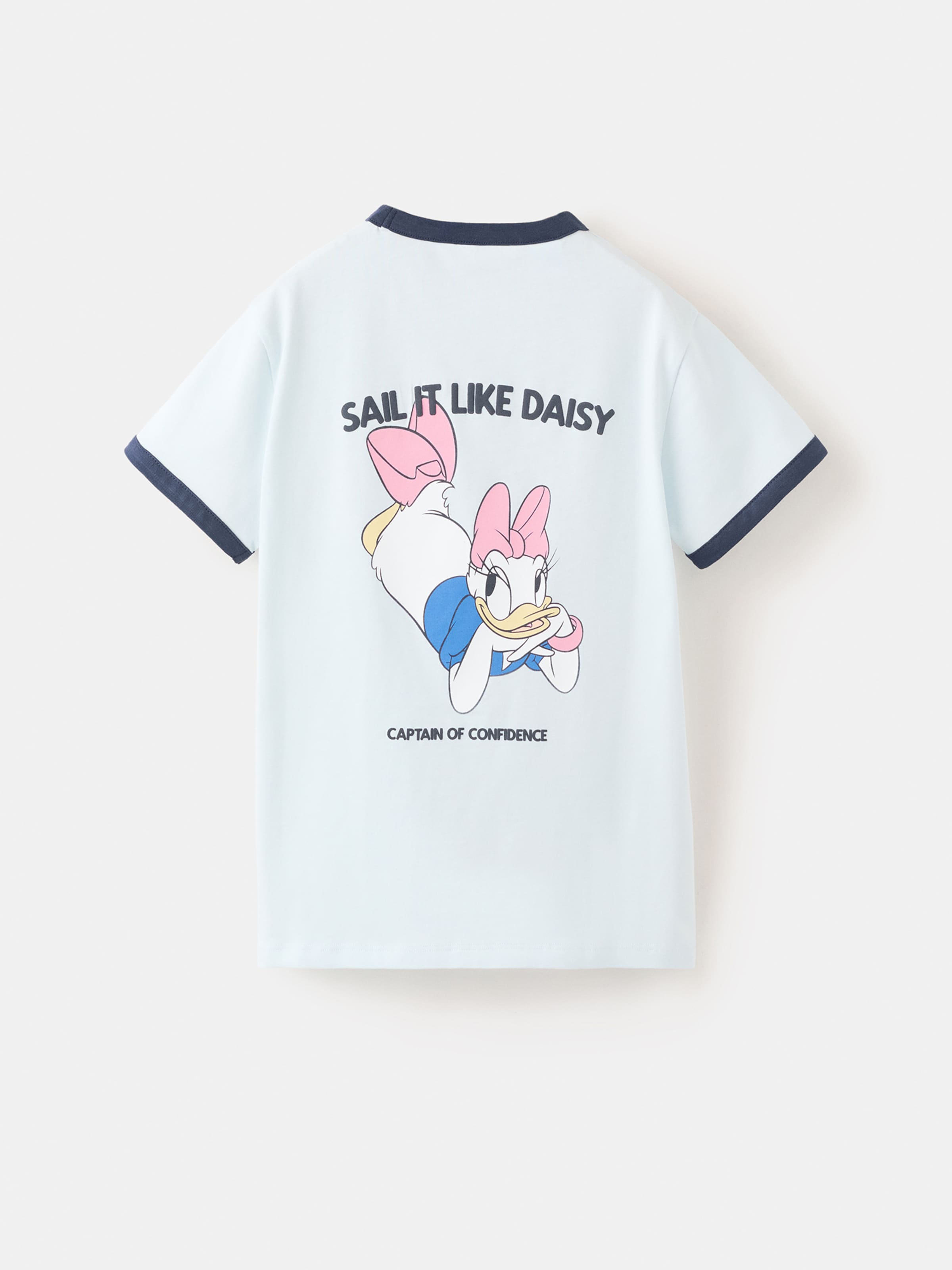 MANGO KIDS Футболка 'PDSAIL' в цвете Navy, Pastel Blue — фото 2