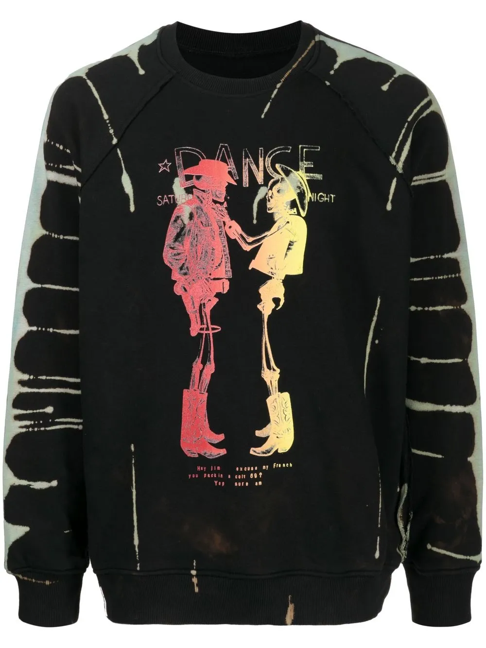 

Толстовка с принтом из коллаборации с Hiroshi Fujiwara Stain Shade, черный