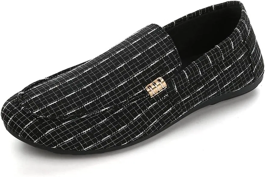Лоферы мужские легкие, Loafers for Men, Black PUGHGAETZF — фото 3