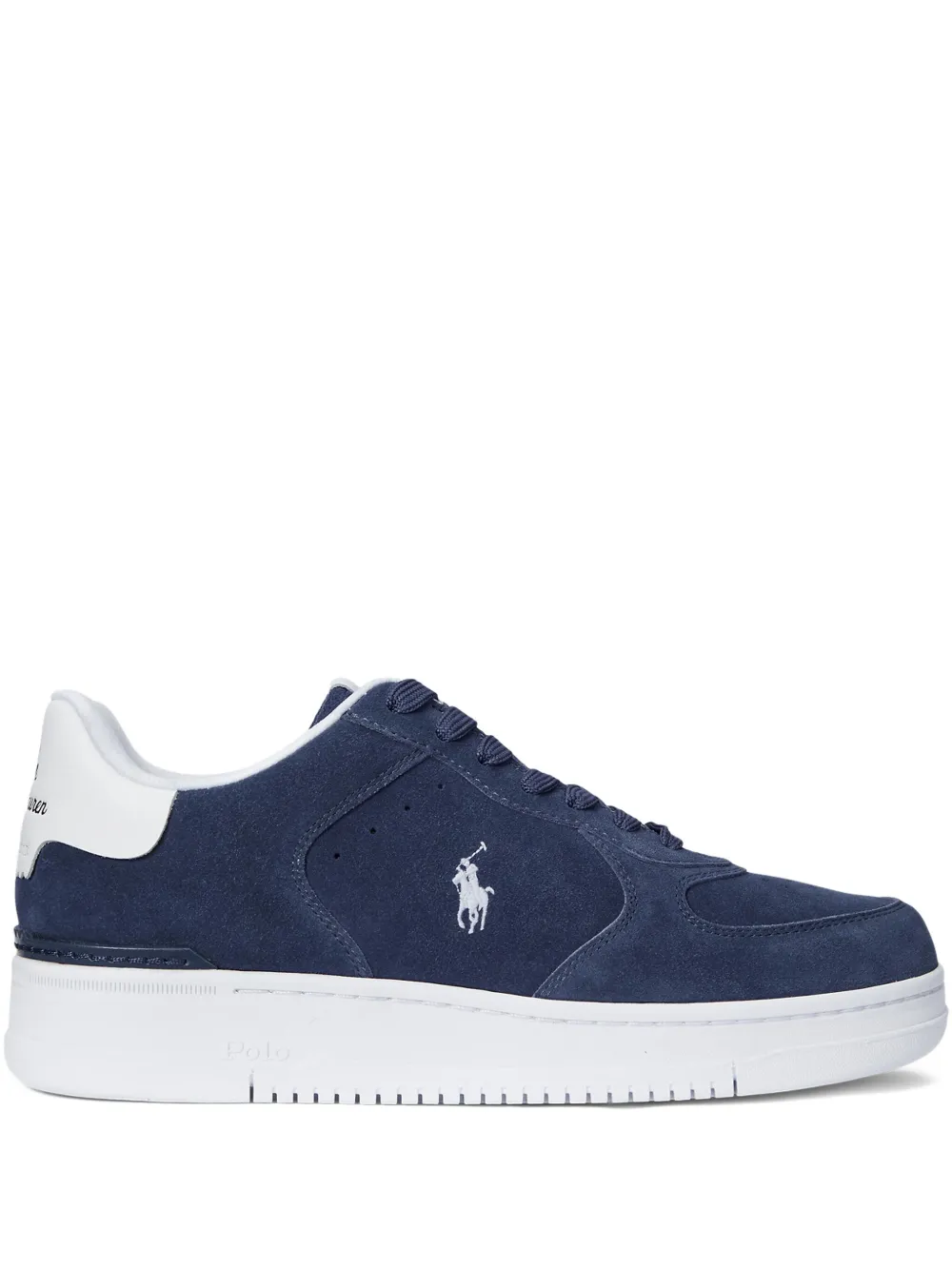 

Замшевые кроссовки Masters Court POLO RALPH LAUREN, синий
