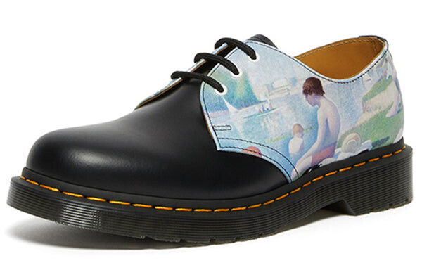 Тапочки the national gallery 1461 bathers shoes 'black' Dr. Martens, черный — фото 3