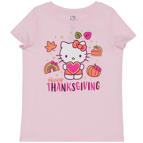 

Футболка Baby & toddler girl Hello Kitty Happy Thanksgiving Jumping Beans