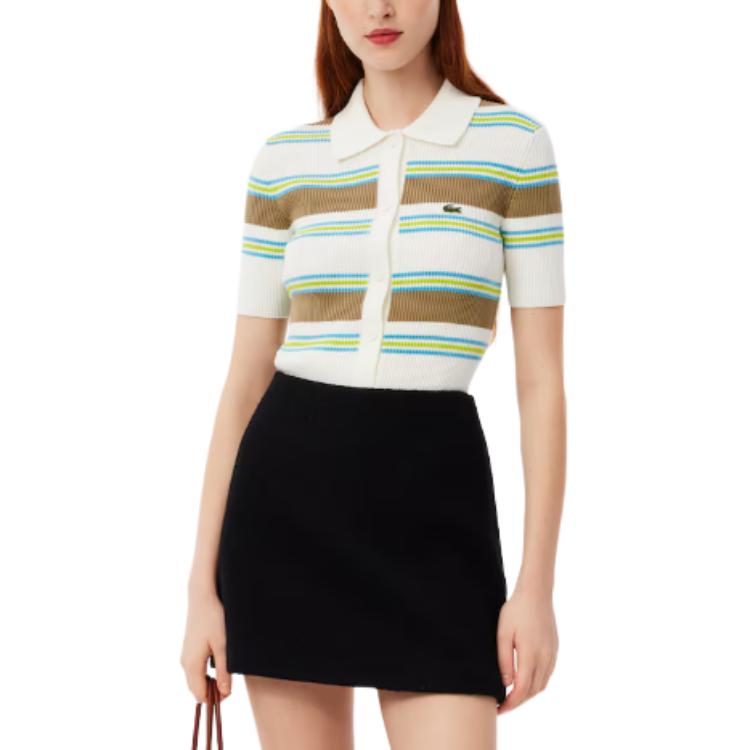 Поло Lacoste Мультиколор — фото 3