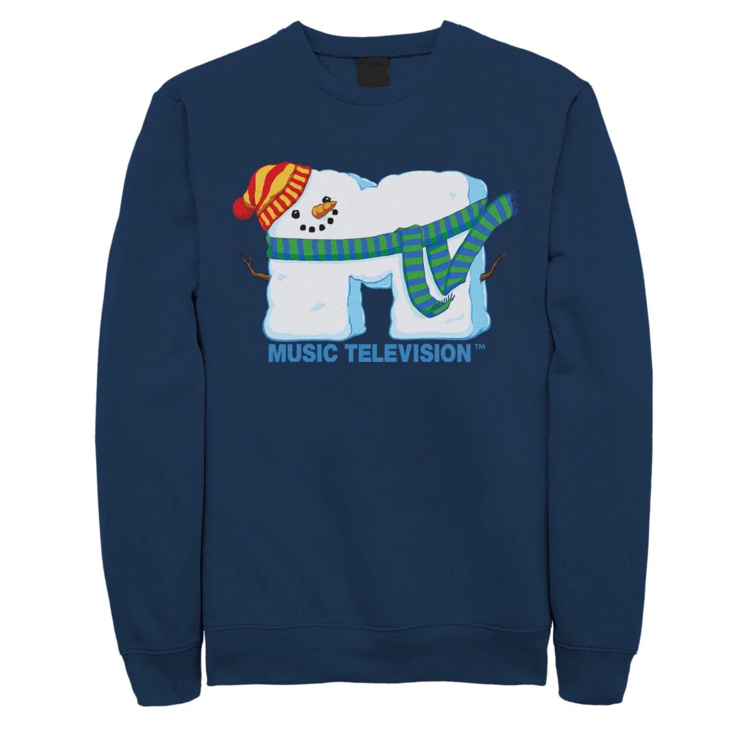 

Мужской свитшот с логотипом MTV Snowman Licensed Character