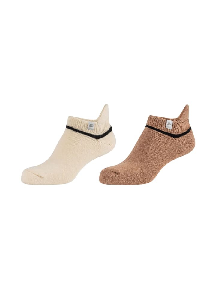 

Носки Skechers Sneaker 2er Pack warm & cozy, цвет white swan