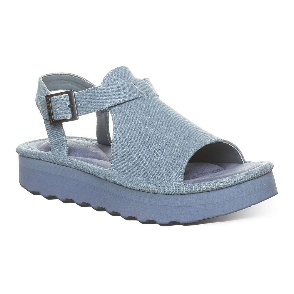 Женские сандалии на платформе с пряжкой Bearpaw Ascend, цвет Denim Blue