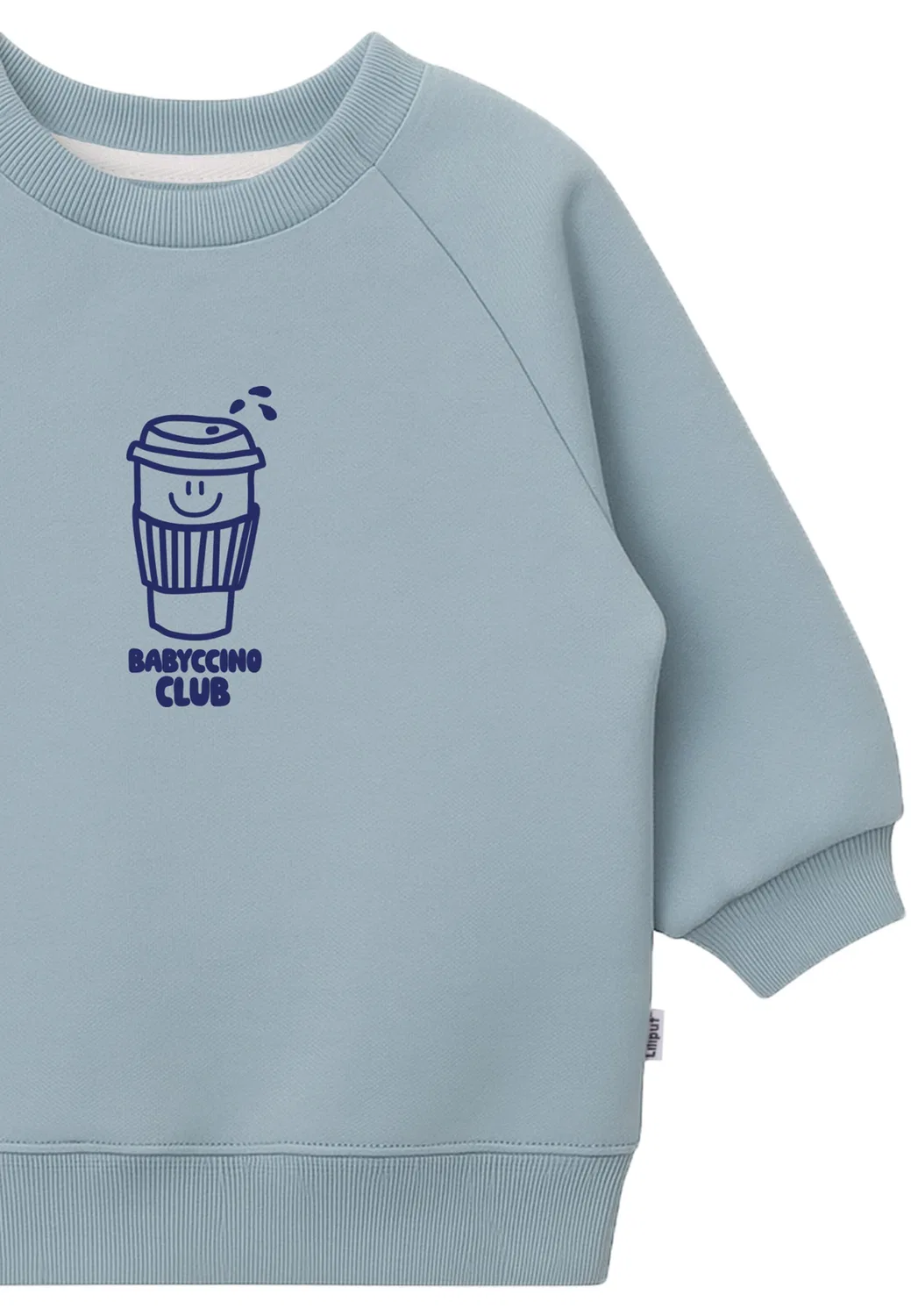 Толстовка 'Babyccino Club' Liliput, Light Blue — фото 3