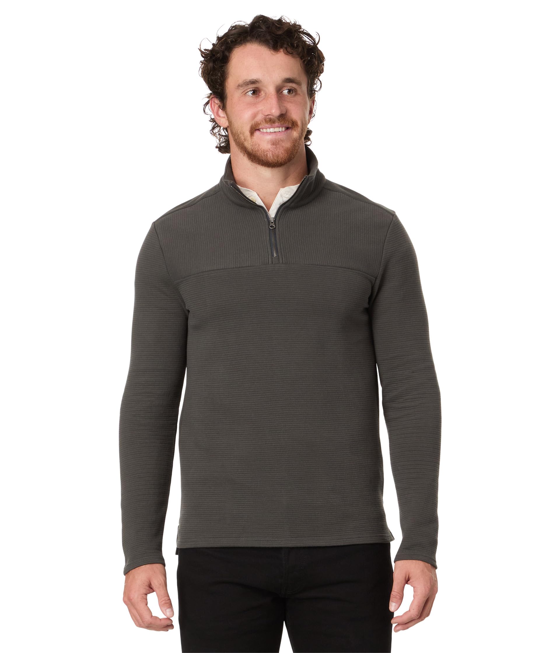 

Толстовка Toad&Co Moonwake 1/4 Zip Pullover, Washed Black