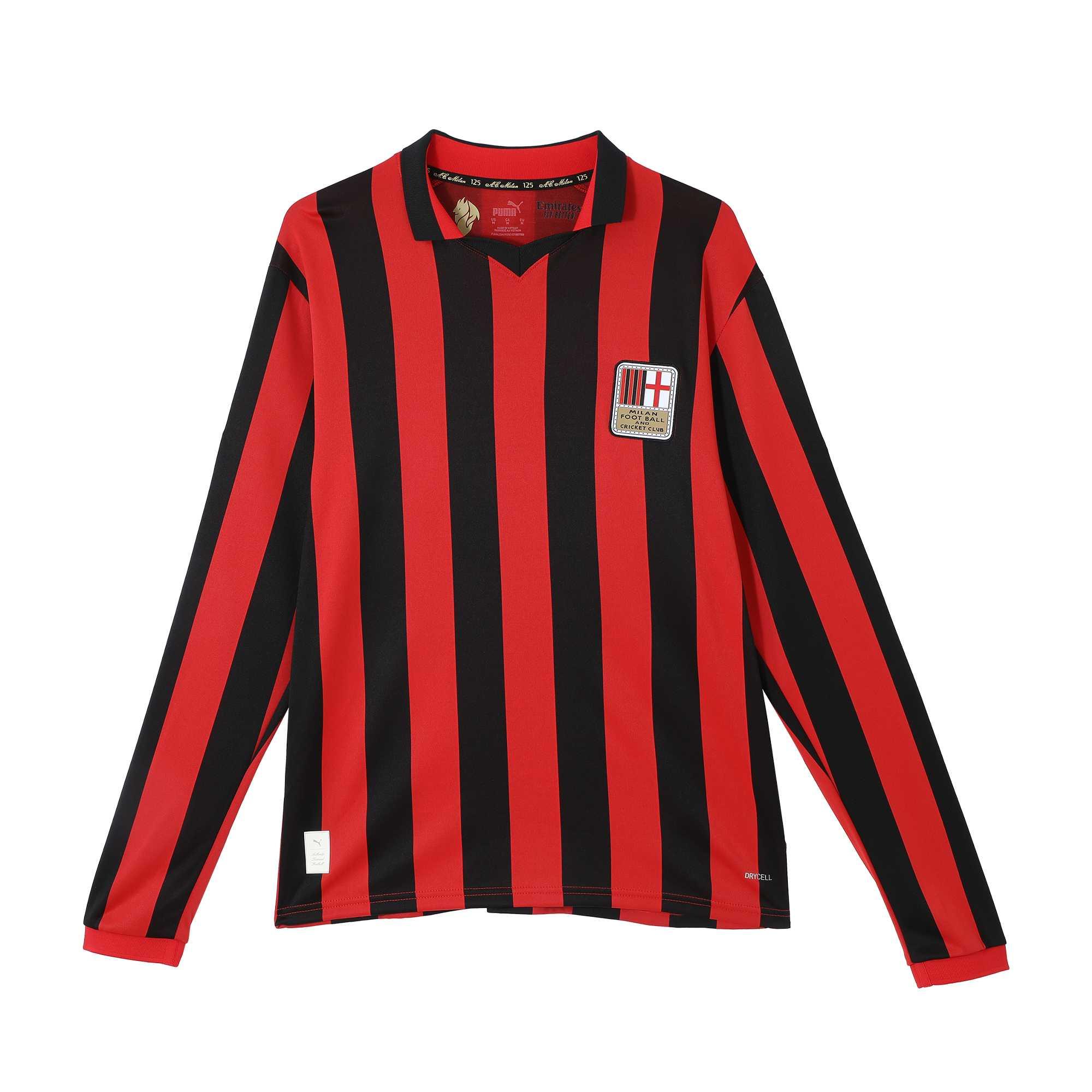 

Футболка Ac Milan 125th Anniversary Authentic с длинными рукавами PUMA, черный