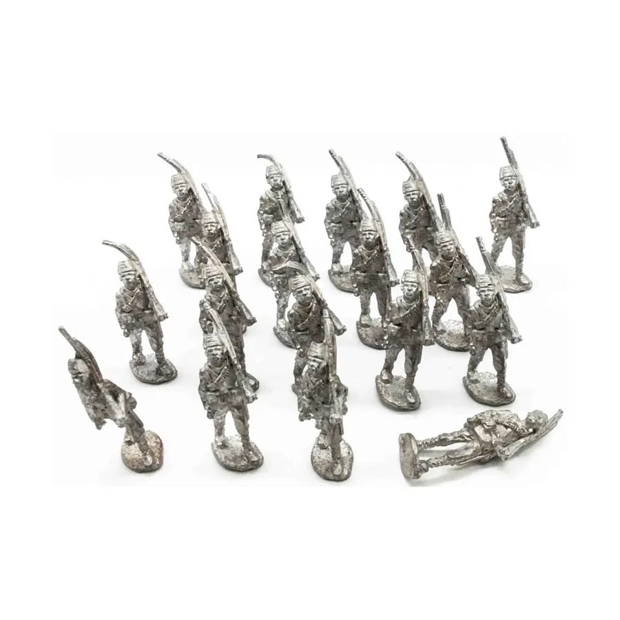 

Турецкая пехота марширует №1, Miscellaneous Historical Miniatures - Loose Miniatures (28mm) (Unidentifiable Manufacturer)
