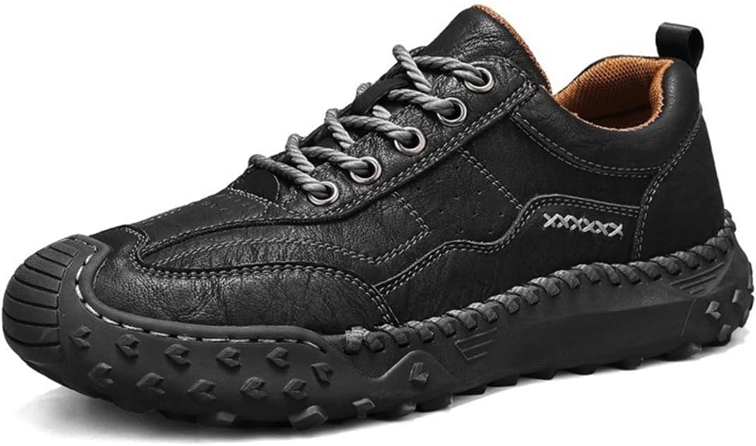 

Мужские повседневные туфли-лоферы Легкие кроссовки для ходьбы и вождения На все сезоны Для кемпинга, прогулок, работы и альпинизма Generic, черный