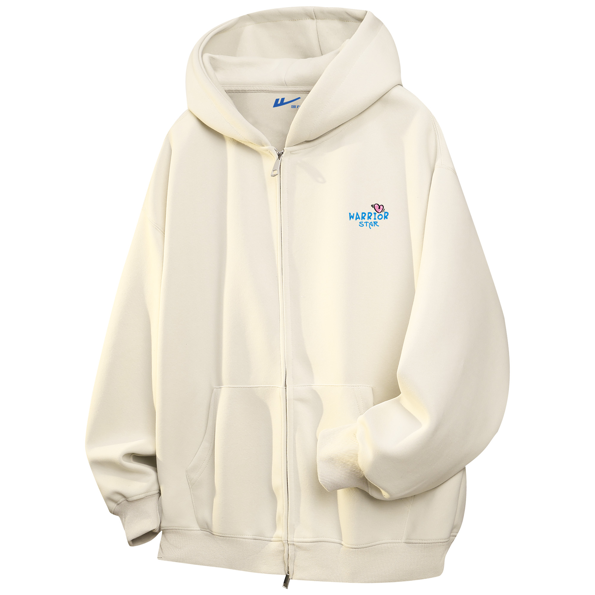 

Толстовка женская худи кардиган Moderate WARRIOR, оранжевый