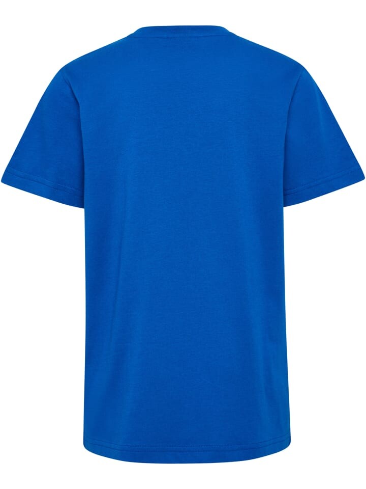 

Футболка Hummel S/S Hmltukas Kinder, цвет black iris/blue lolite