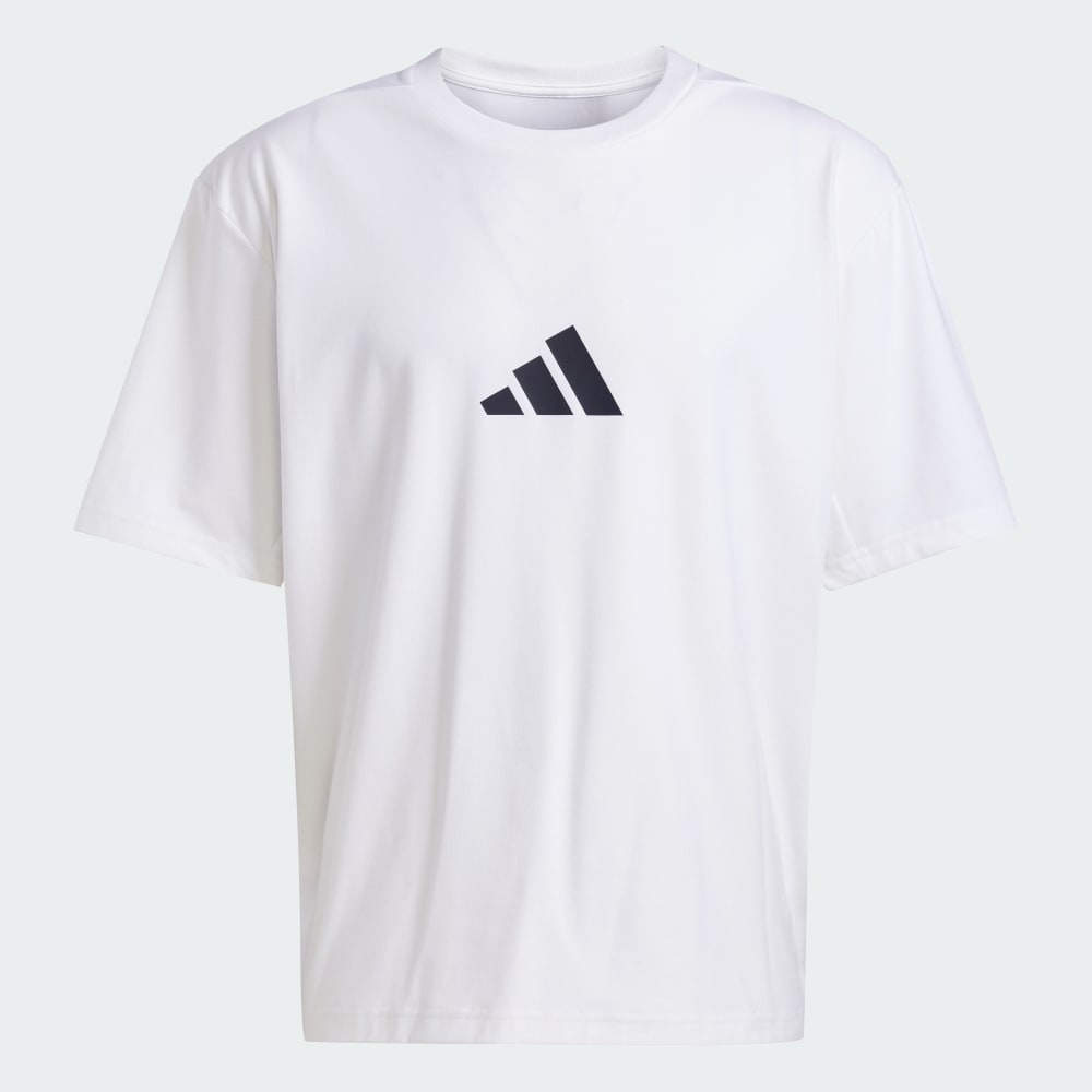 Футболка Adidas Z.N.E. Loose-Fit Tee, белый — фото 4