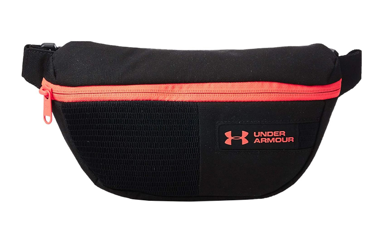

Under Armour Полиамидная поясная сумка унисекс черная, Black