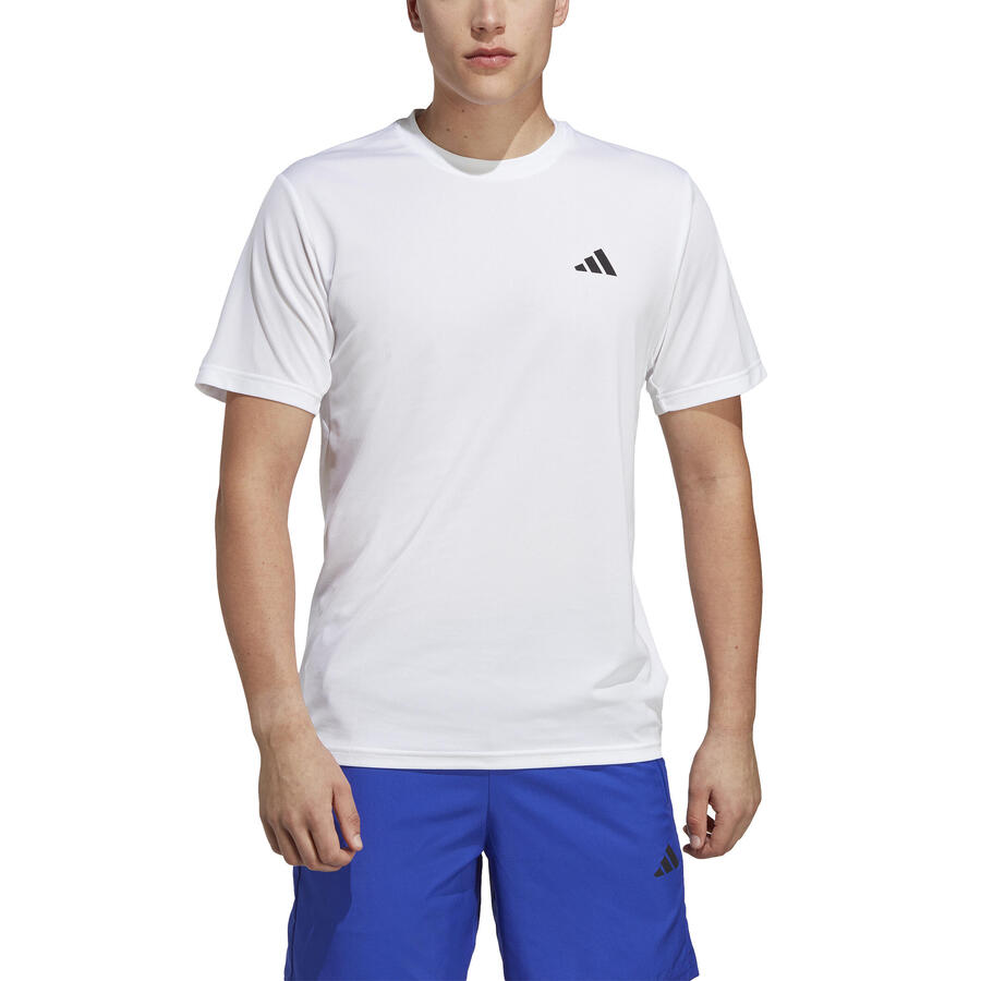 Мужская футболка ADIDAS - белая — фото 2