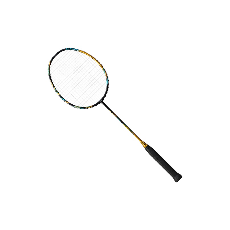 

YONEX Тианфу AX88D GAME бадминтонная ракетка атакующего типа с утяжеленной головкой, жесткое древко, продвинутый уровень, 674 мм, черный желтый