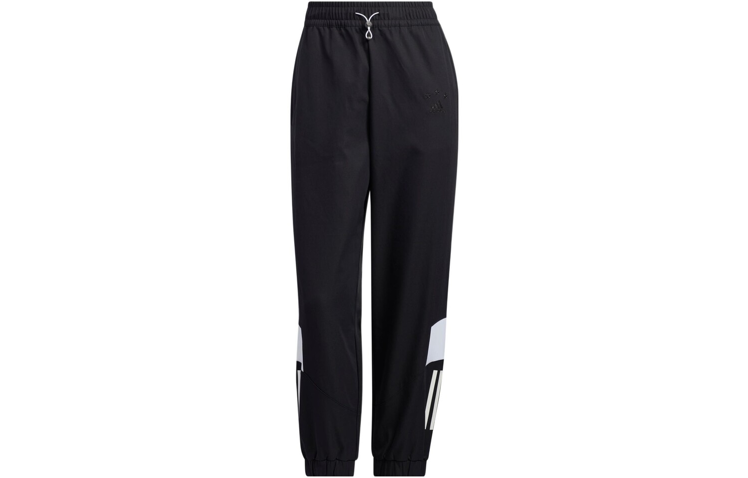 

Трикотажные спортивные штаны женские черные Adidas