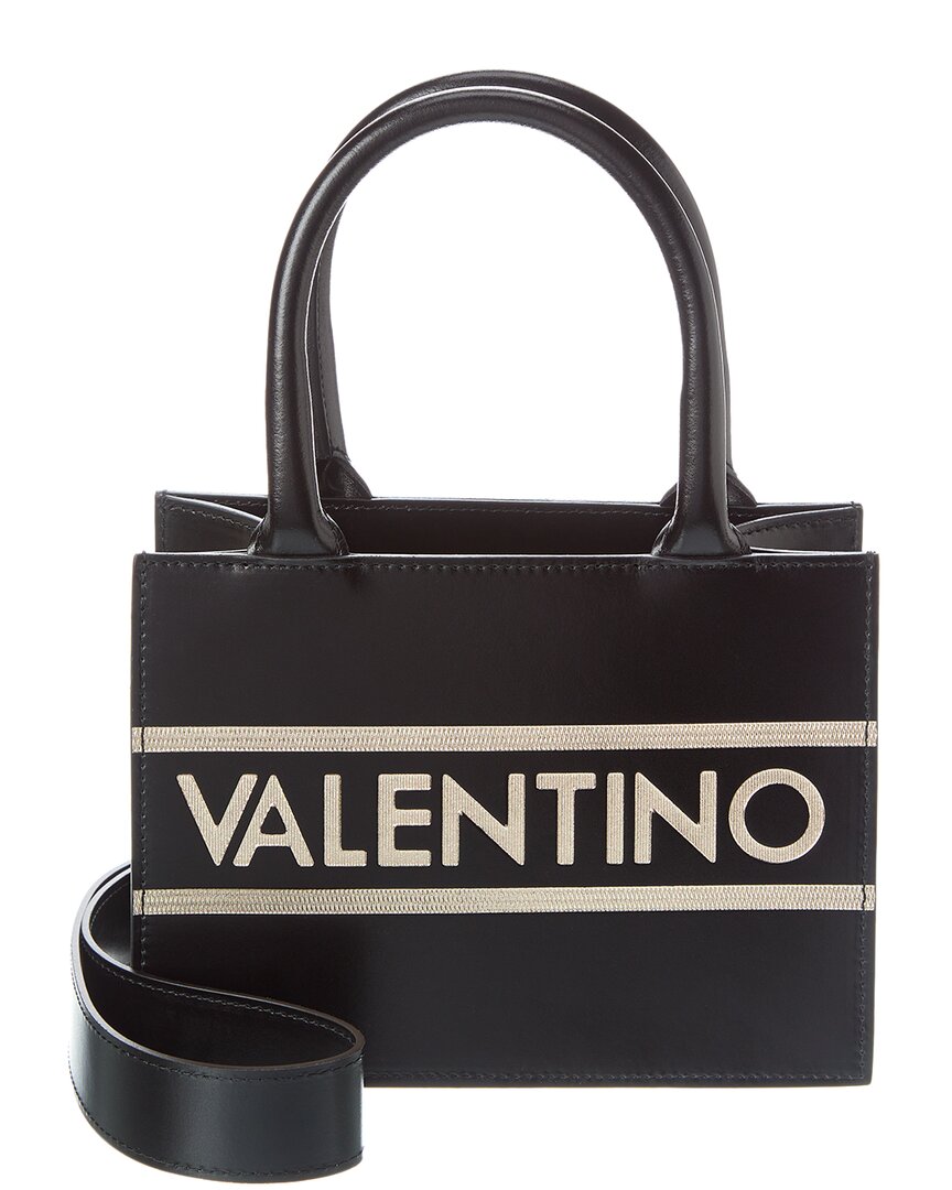 

Кожаная сумка-тоут Valentino by Mario Valentino Marie Lavoro, черный