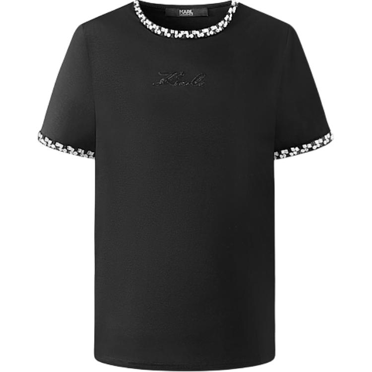 

Футболка KARL LAGERFELD Regular женская KARL LAGERFELD / Karl Lagerfeld Jeans, черный