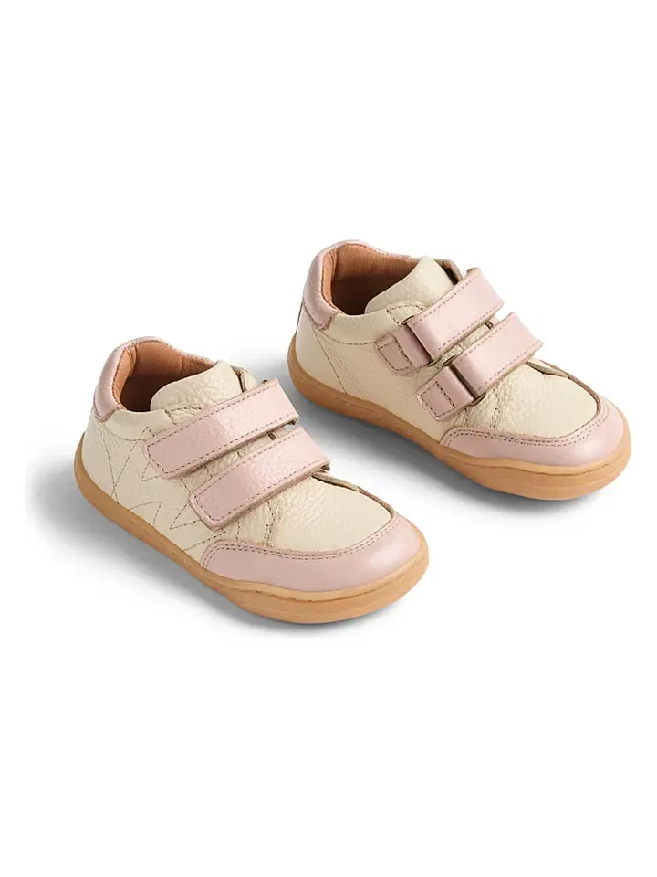 Кроссовки из велюра Wheat Beige/Роза