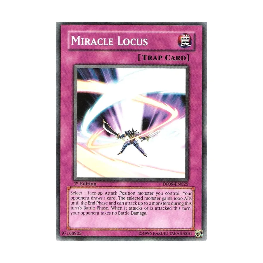 

CCG Чудо-локус (Обычный), Yu-Gi-Oh - Duelist Pack - Yusei Fudo 2 - Singles