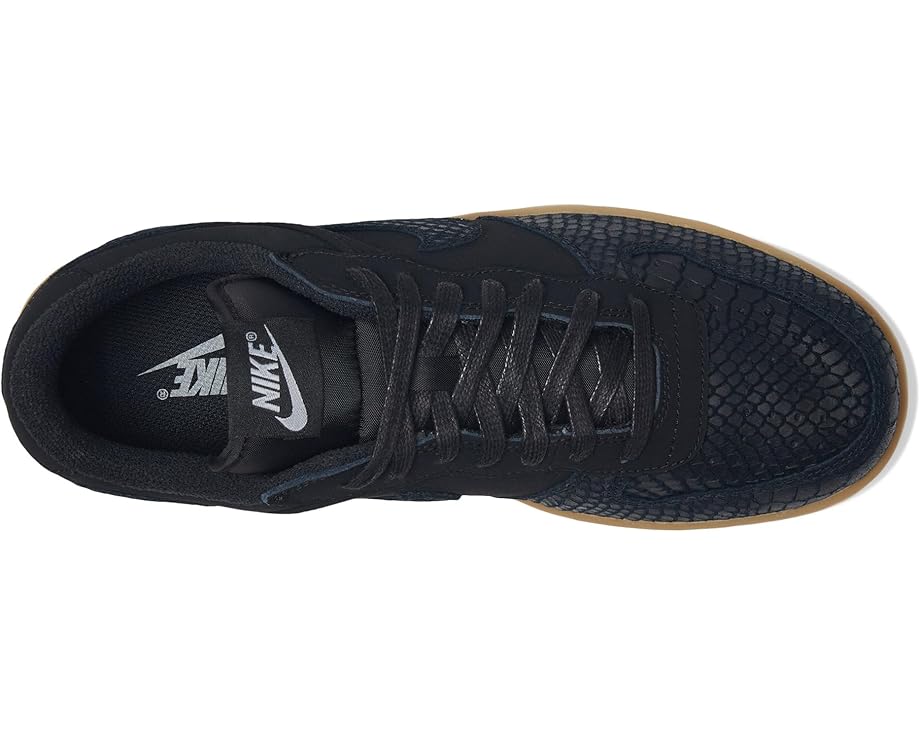 Кроссовки Nike Big Low Lux, цвет Black/Black/Gum Light Brown/Wolf Grey — фото 2