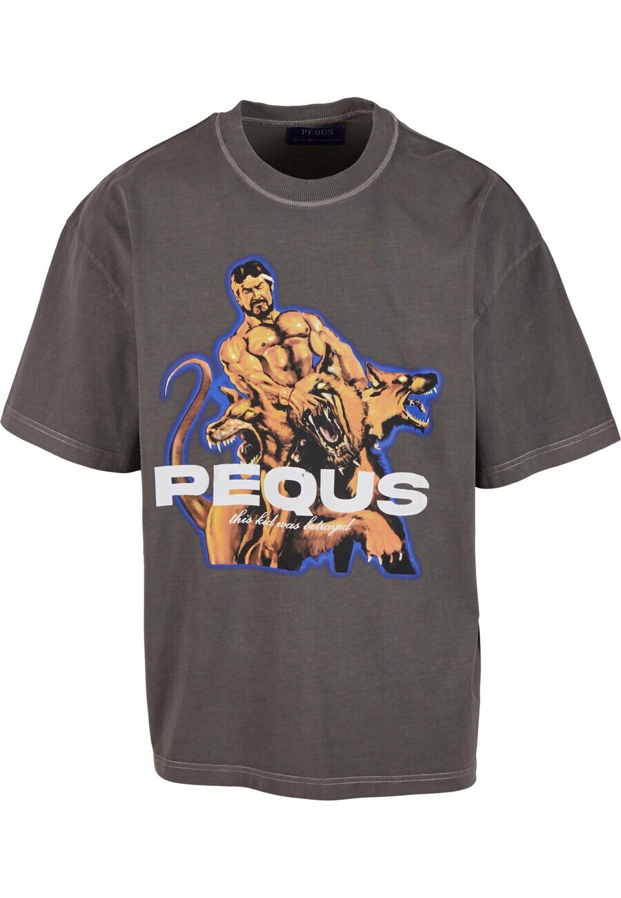

Классическая футболка Pequs Shirt, базальтовый серый