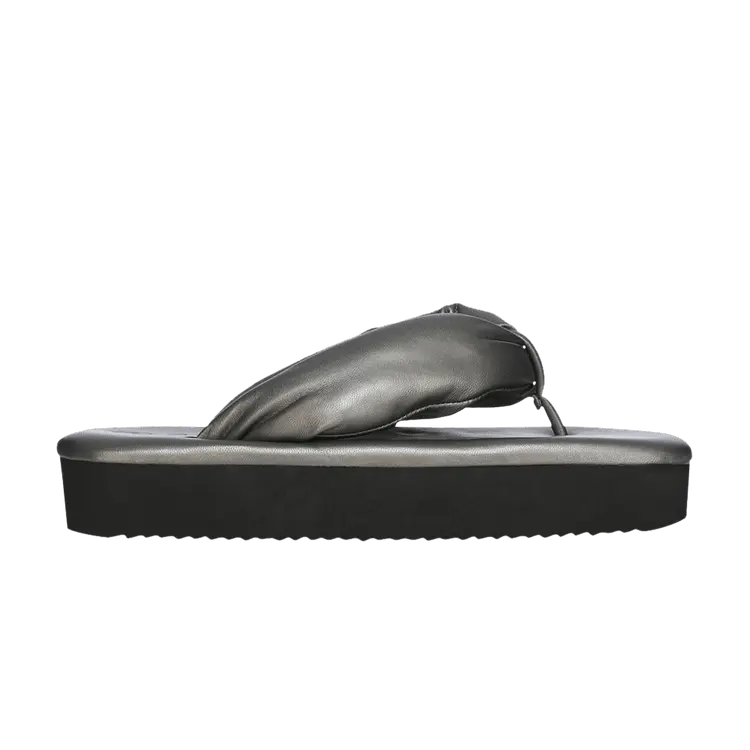 Сандалии Rick Owens Rick Owens Wmns Hollywood Flip Flops 'Gunmetal Metallic', серый