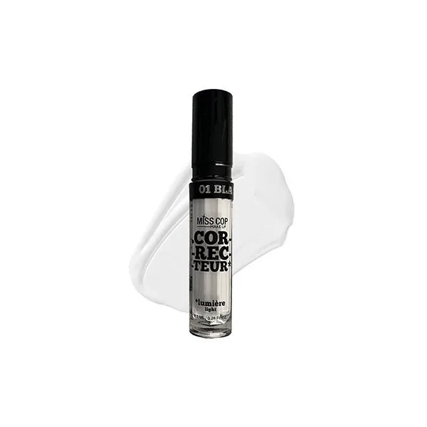 Консилер MISS COP Corrector Liquido, 01 blanc lumiere — фото 2