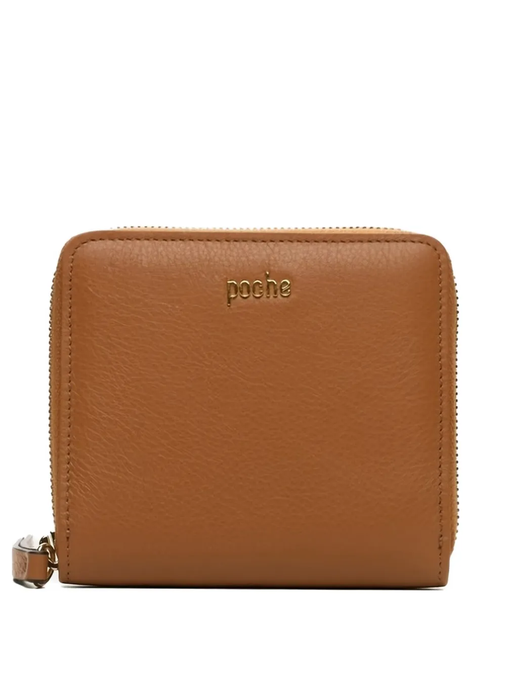 

Кошелек с круговой молнией Poche Paris, коричневый