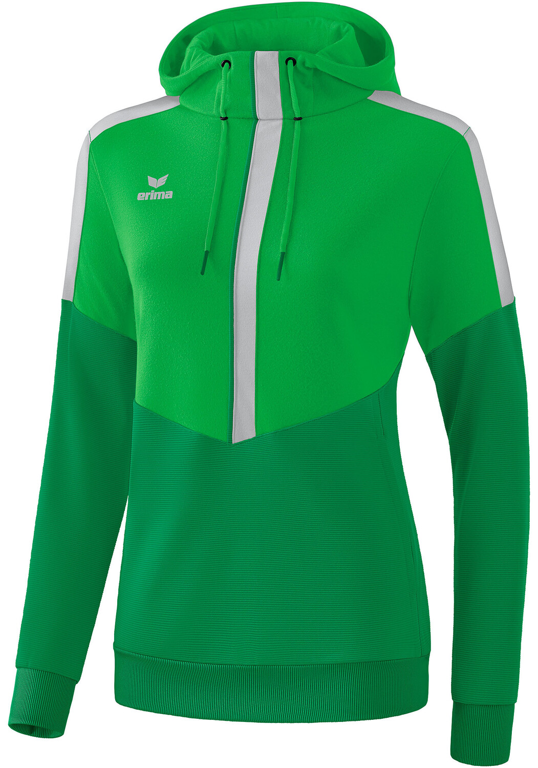

Толстовка erima Squad Kapuzensweat, цвет fern green/smaragd/silver grey