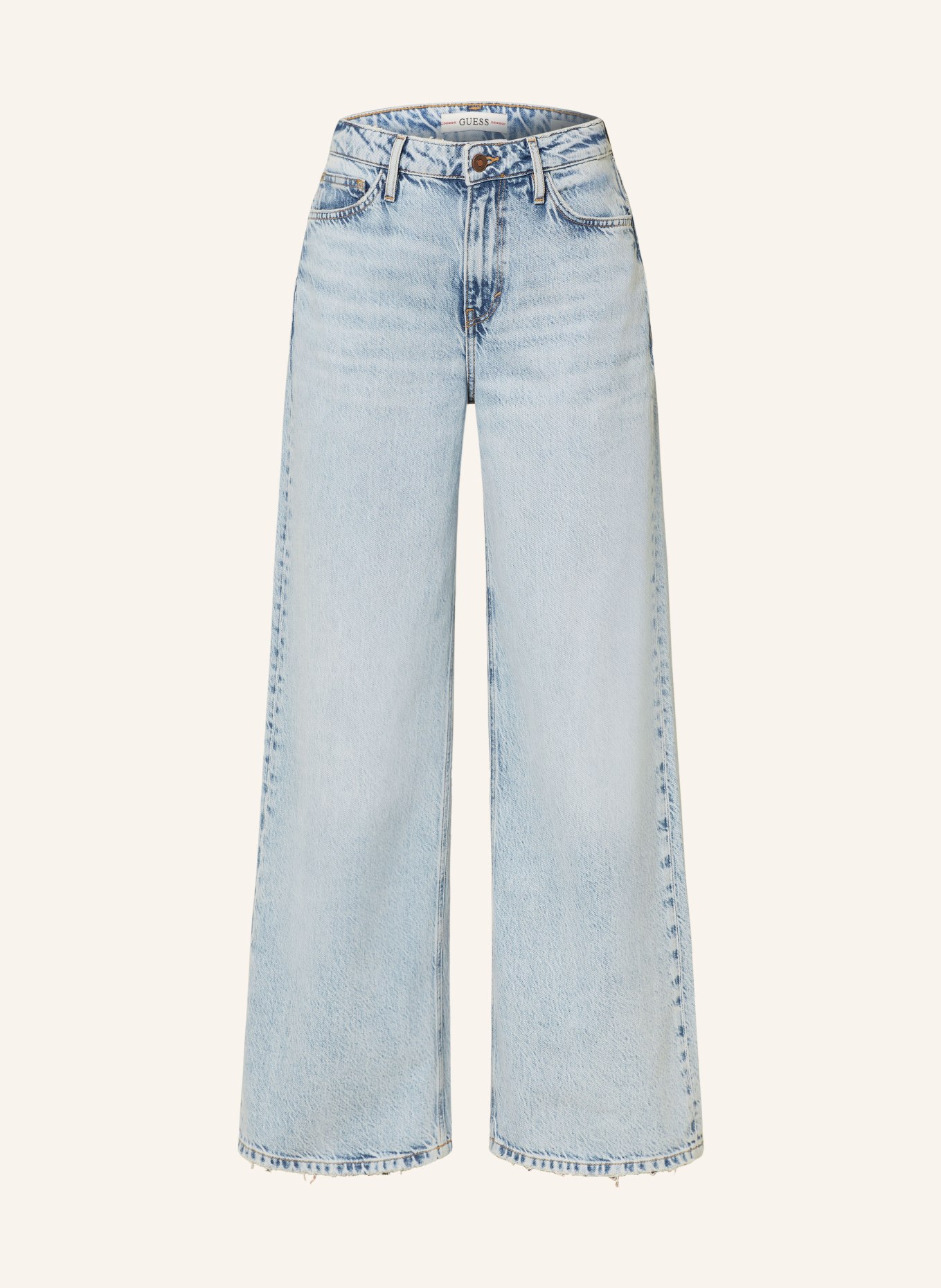 

Расклешенные джинсы колокольчик Guess, мультиколор