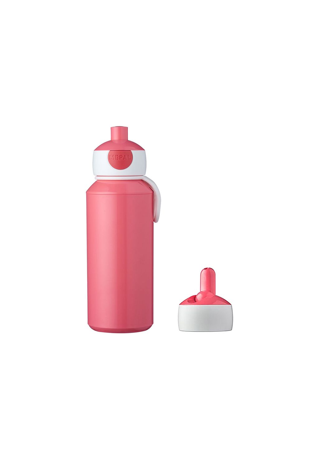 

Розовая бутылка для напитков с крышкой-непроливайкой campus 400 мл Campus Mepal