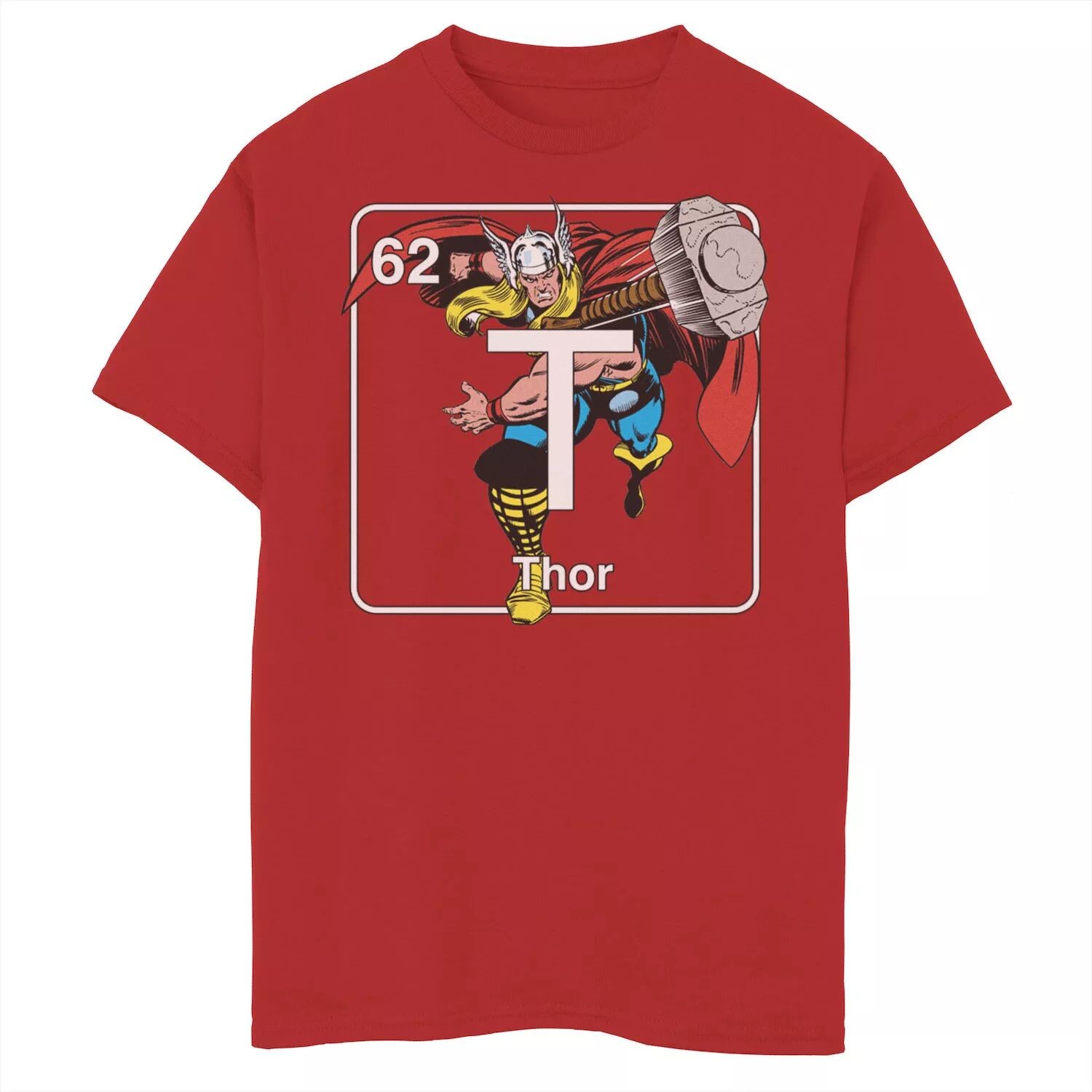 

Футболка с рисунком Marvel Avengers Thor Element для мальчиков 8–20 лет Marvel