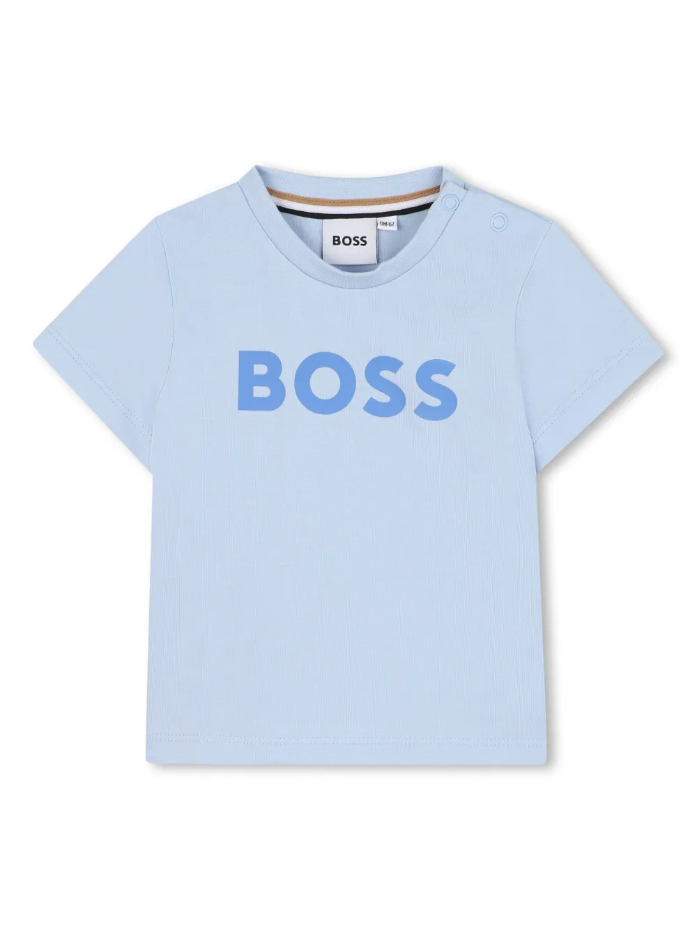 

Футболка с логотипом BOSS Kidswear, синий