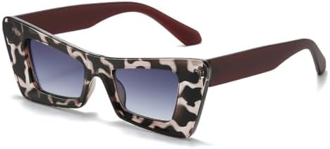 

Популярные модные солнцезащитные очки контрастных цветов для женщин и мужчин в стиле ретро, ​​желто-зеленые солнцезащитные очки с защитой от УФ-излучения UV400 MTZJH, Pattern Gray