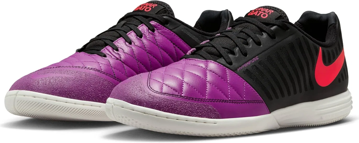 Футбольные бутсы Nike Lunargato II 580456 Low Top для игры в помещении и на твердых покрытиях, Multicoloured — фото 2