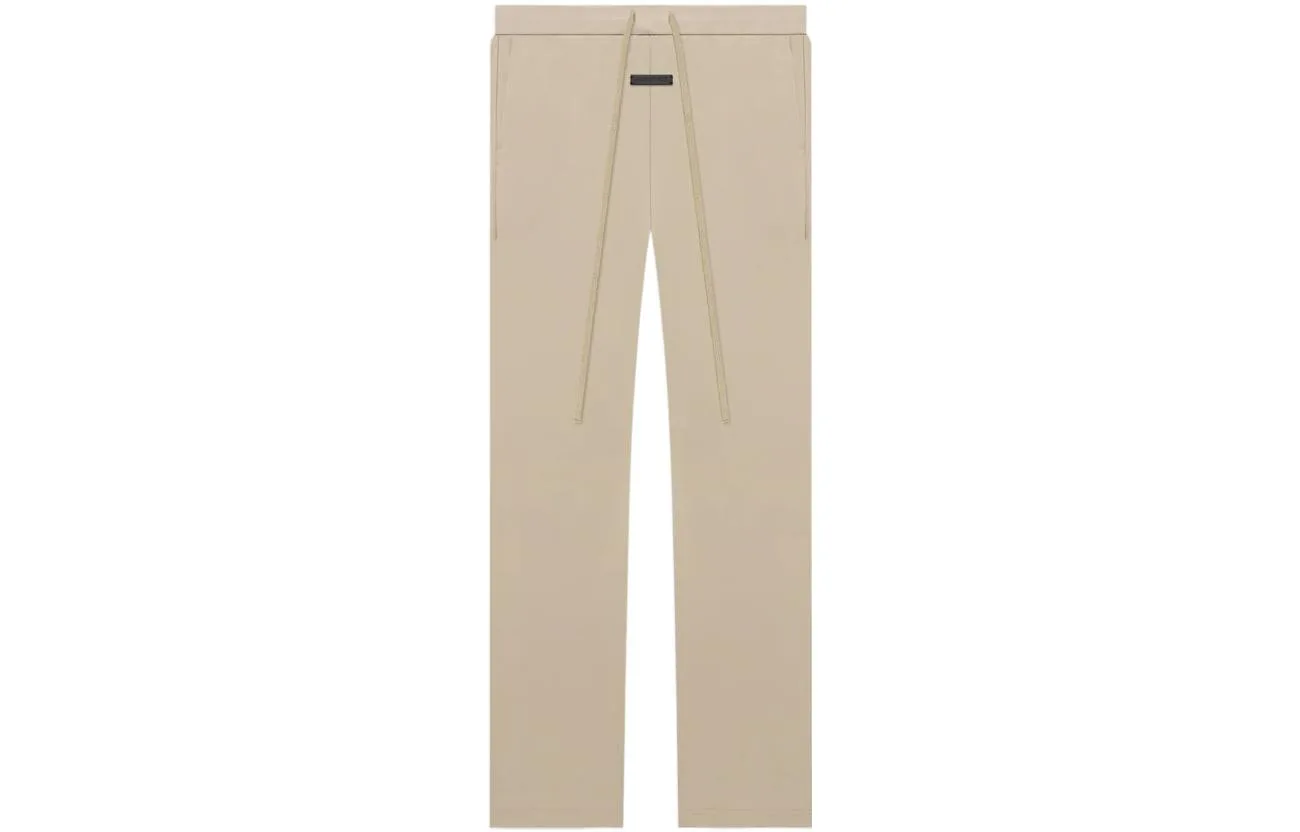 Fear Of God Брюки вязаные SS23 Eternal unisex бежевые умеренно прямые