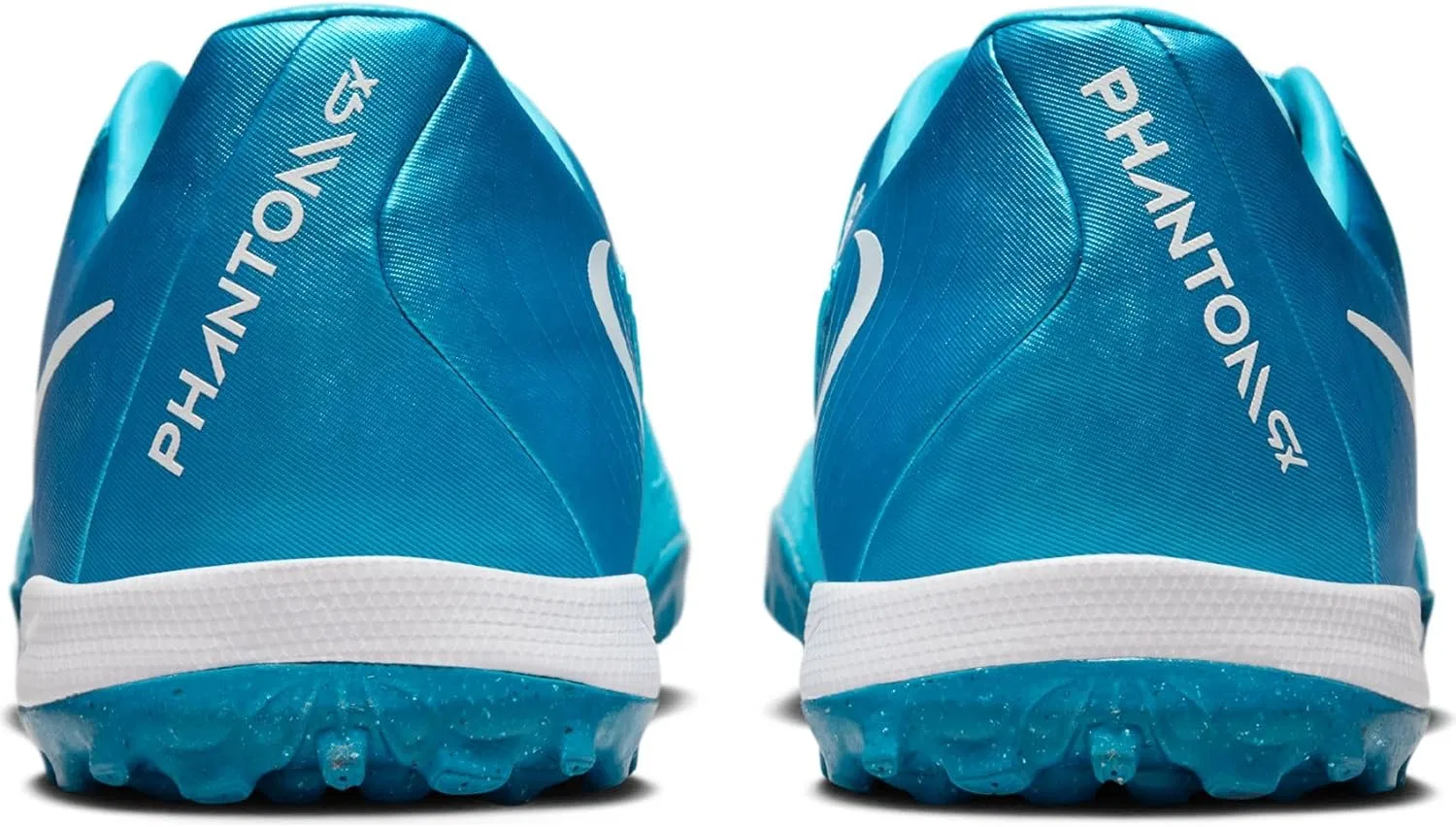 Футбольные бутсы Nike Phantom GX 2 Academy TF Low Top FJ2577, Blue Fury White — фото 3