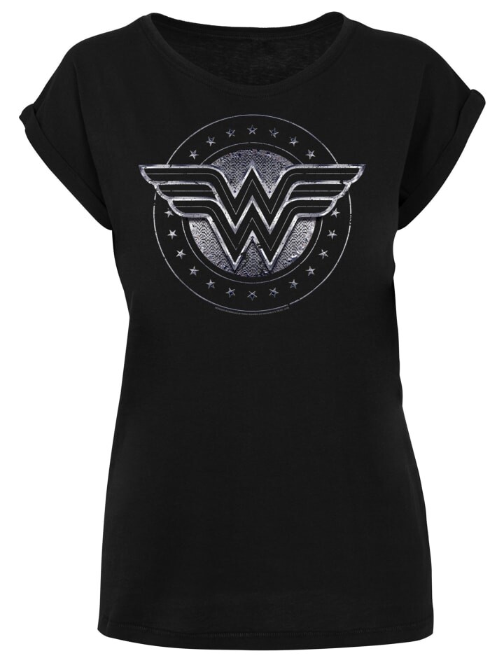 

Футболка F4NT4STIC Wonder Woman Star Shield, черный