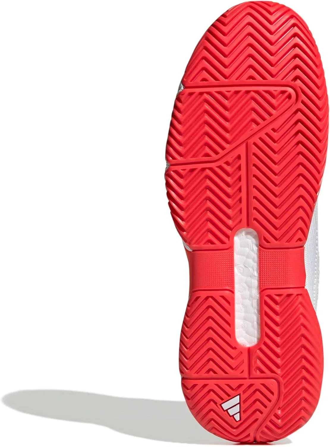 Мужские теннисные кроссовки Adidas Solematch Control 2, White/Black/Silver Metallic — фото 3
