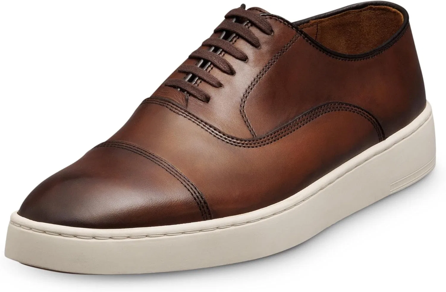 Кроссовки Allen Edmonds Parksnkr 2.0, темно-красная кожа