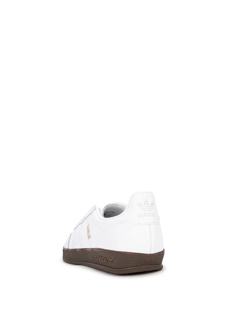 Кроссовки мужские, Gazelle Indoor, Adidas, белый/серый — фото 3