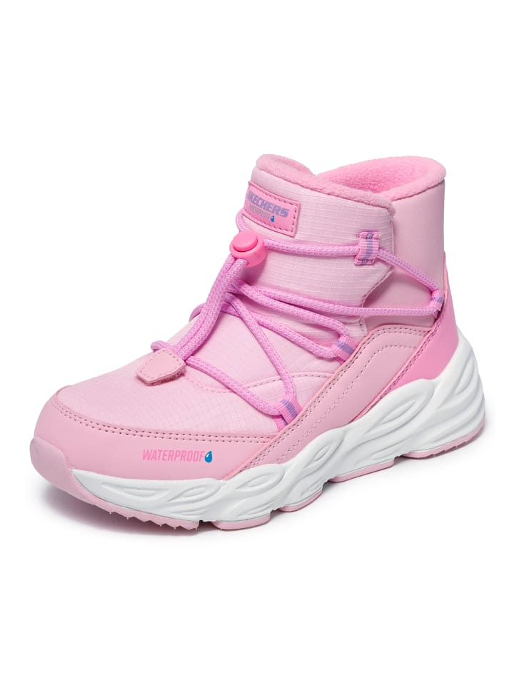 

Кроссовки Low Turbo Tread-Winter Storm розового цвета Skechers