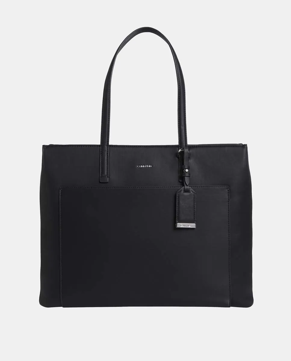 

Сумка-шоппер среднего размера Calvin Klein, черный
