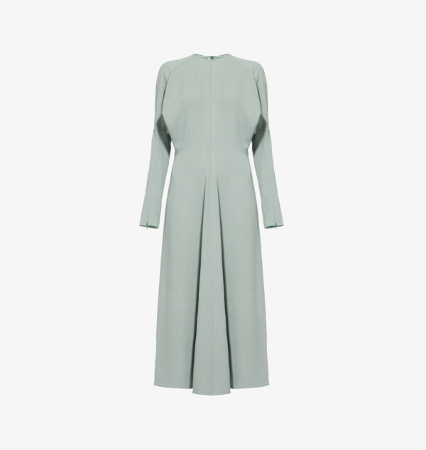 

Платье-Миди с длинными рукавами Dolman Victoria Beckham, цвет wasabi