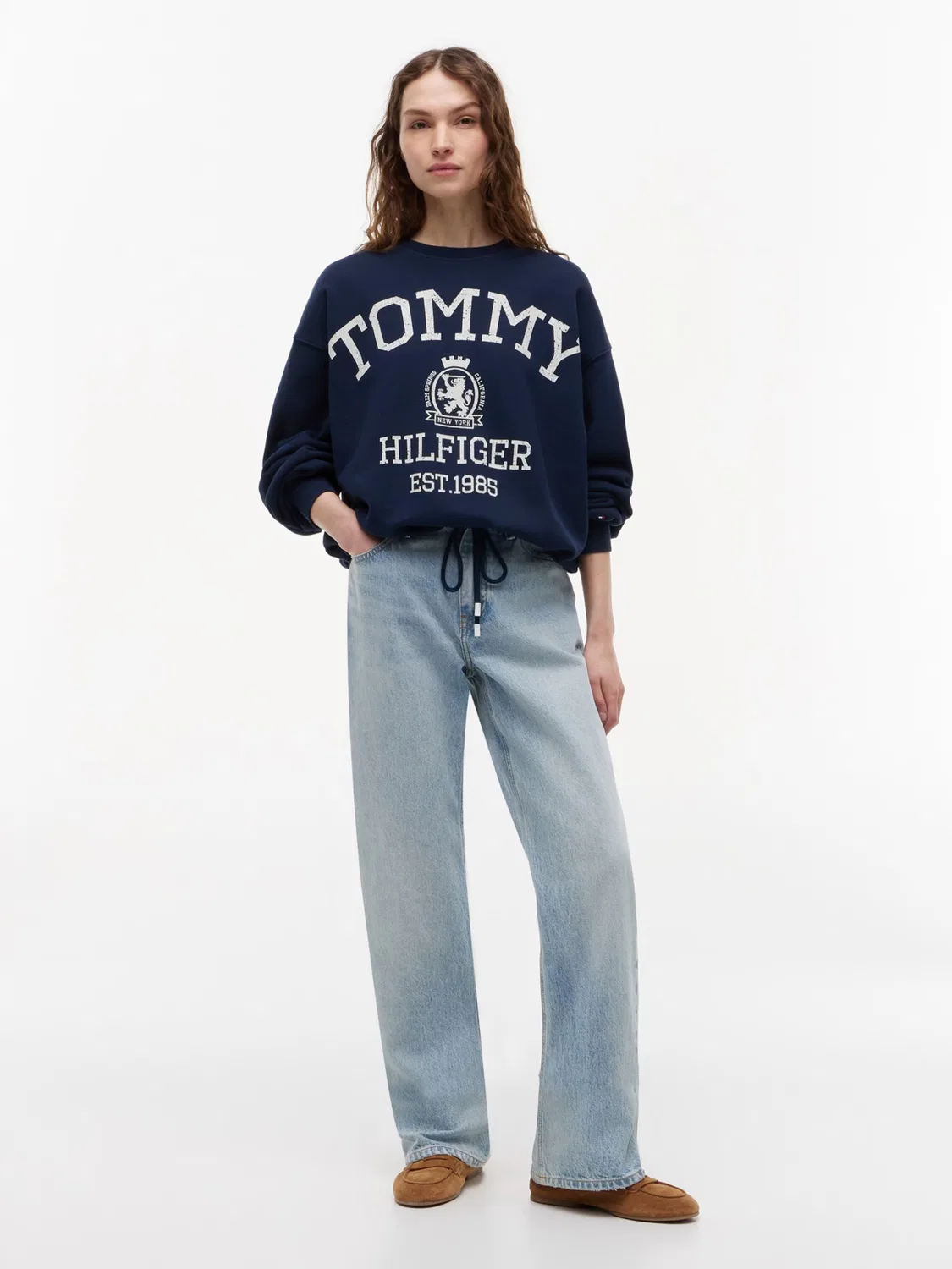 Толстовка 'VARSITY CREST' Tommy Hilfiger, Marine Blue — фото 4