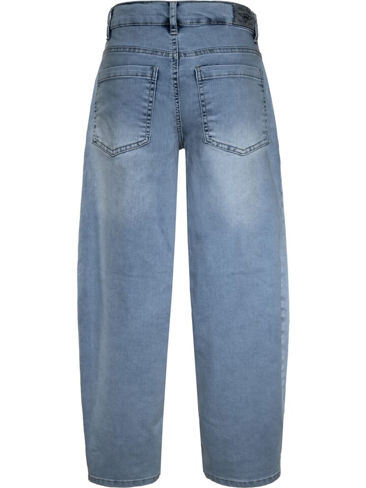 Джинсы Blue Effect Baggy Balloon Jeans slim fit - schmaler Bund, цвет medium blue — фото 2