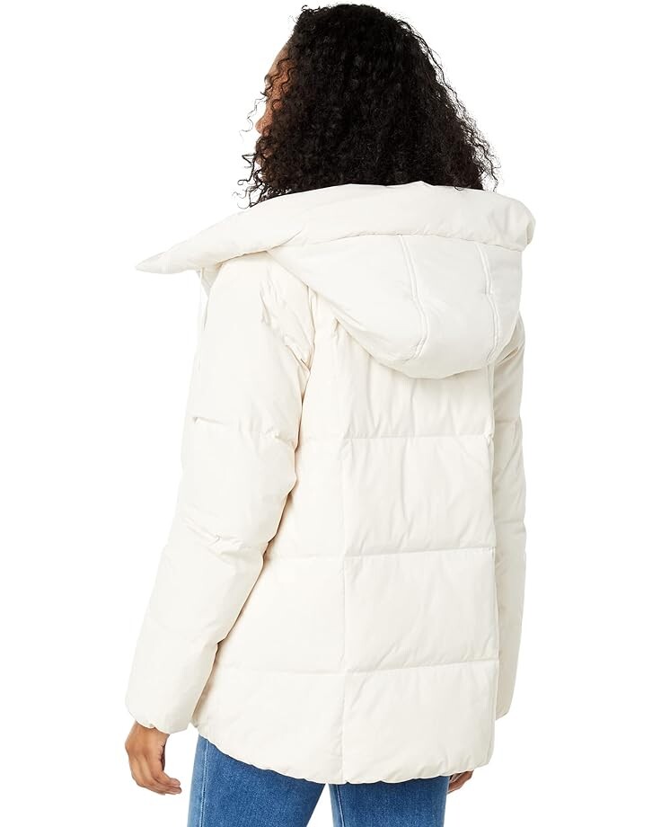 

Пуховик Sanctuary Hooded Down Puffer, слоновая кость